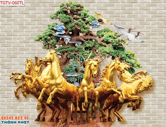 Mẫu Tranh Kính Mã đáo Thành Công
